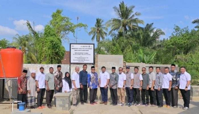 Solusi Bangun Indonesia Bangun Dua Sumur Bor di Aceh Tamiang, Layani 9.000 Warga Pascabencana