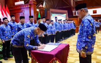 Sekda Aceh Muhammad Nasir Dilantik Sebagai Ketua KORPRI Aceh