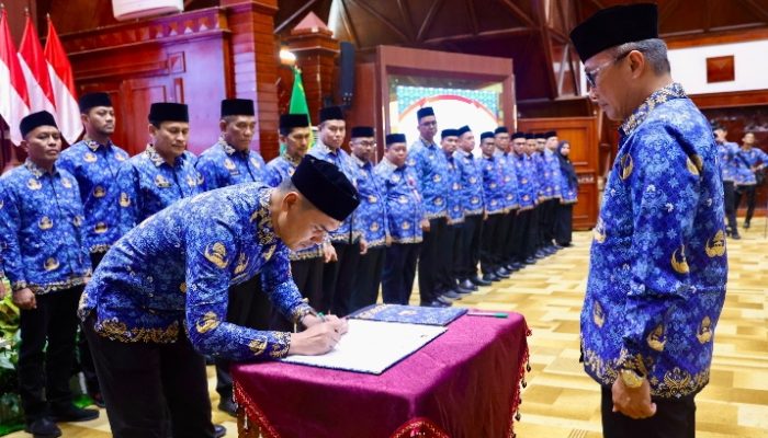 Sekda Aceh Muhammad Nasir Dilantik Sebagai Ketua KORPRI Aceh