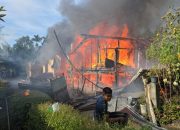 Rumah Kayu di Lampreh Ludes Dilalap Api, BPBD Aceh Besar Kerahkan Lima Armada Pemadam