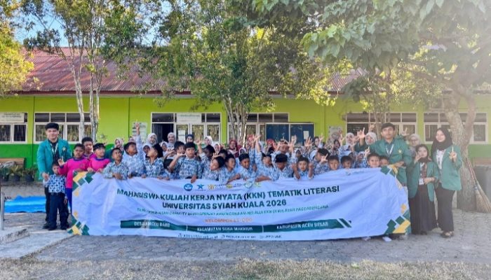 Peringati Hari Anak Nasional, Mahasiswa KKN USK Sulap MIN 35 Tampok Jadi Panggung Literasi dan Kreativitas