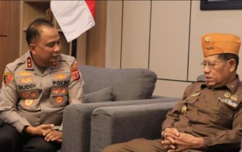 Kapolda Aceh Terima Silaturahmi LVRI, Bahas Persiapan Hari Veteran Nasional ke-77