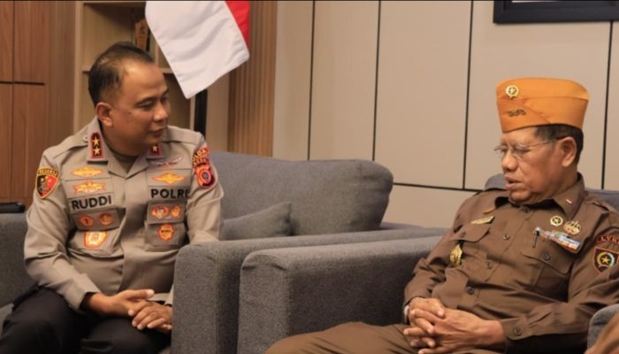 Kapolda Aceh Terima Silaturahmi LVRI, Bahas Persiapan Hari Veteran Nasional ke-77