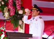 Pimpin Upacara HUT RI ke-81, Wagub Aceh Serukan Jaga Perdamaian dan Wujudkan Aceh Sejahtera