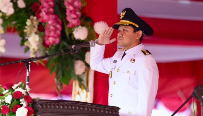 Pimpin Upacara HUT RI ke-81, Wagub Aceh Serukan Jaga Perdamaian dan Wujudkan Aceh Sejahtera