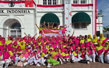Senam Cagar Budaya di Gedung Bank Indonesia Banda Aceh Sukses, Semarakkan HUT Kemerdekaan ke-81