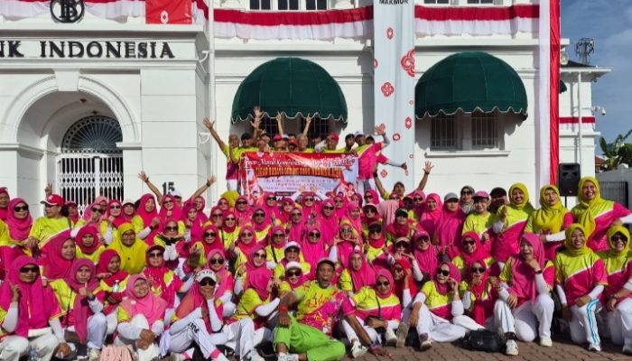 Senam Cagar Budaya di Gedung Bank Indonesia Banda Aceh Sukses, Semarakkan HUT Kemerdekaan ke-81