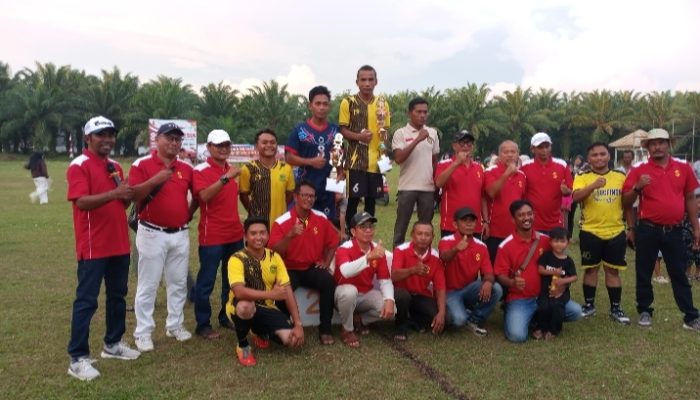 Meriahkan HUT RI ke-81, PT Socfindo Senagan Gelar Turnamen Sepak Bola