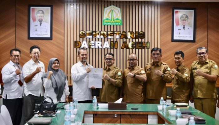 Plt. Sekda Aceh Ikuti Entry Meeting Bersama BPK RI