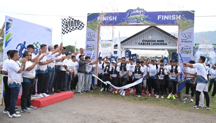 Ribuan Warga Lhoknga dan Leupung Ramaikan HUT ke-43 Semen Andalas, Dorong Gaya Hidup Sehat hingga UMKM Lokal