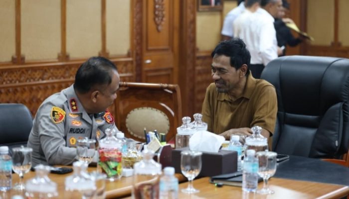 Gubernur Mualem Bersama Kapolda dan Ketua DPRA Bahas Mitigasi Bencana