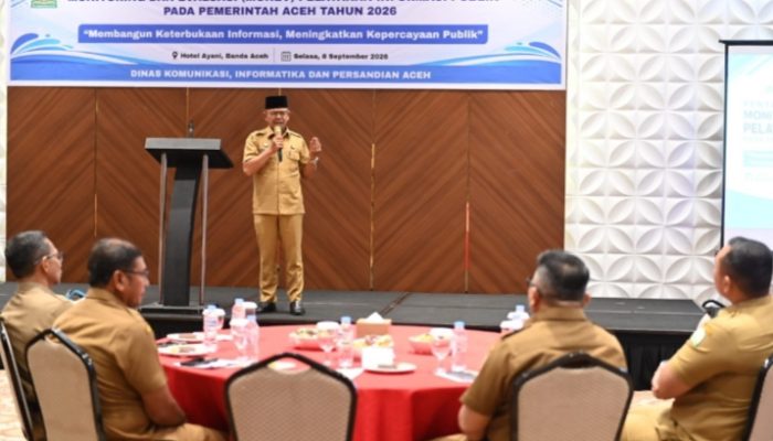 Perkuat Keterbukaan Informasi, Pemerintah Aceh Sampaikan Hasil Monev Pelayanan Informasi Publik