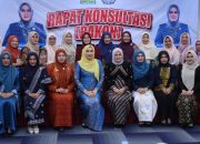 Tinjau Rakor TP PKK, Kak Na: Tugas Berat Menanti, tetap Semangat, terus Perkuat Koordinasi