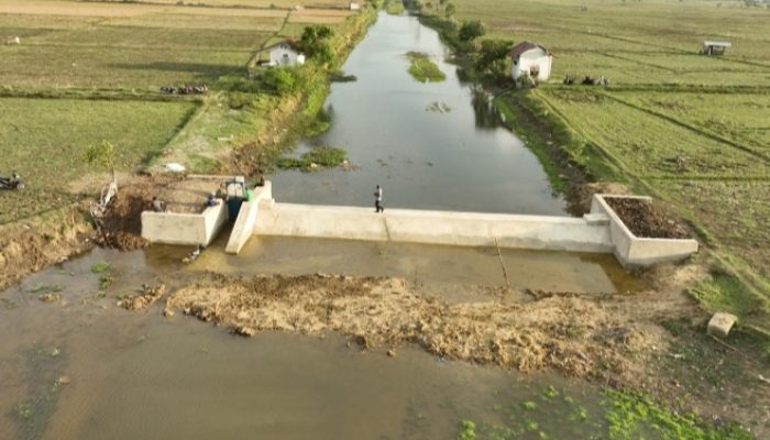 Bendungan Irigasi Lamtimpeung Mulai Beroperasi, Petani Harap Panen Dua Kali Setahun