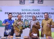 Bank Aceh Sosialisasikan Internet Banking Corporate kepada Satuan Pendidikan di Bireuen