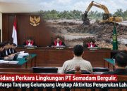 Perkara Lingkungan PT Semadam Bergulir, Warga Bongkar Dugaan Pengerukan Lahan