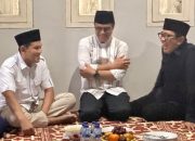 Wagub Aceh Dek Fadh Bertakziah ke Rumah Duka Sjamsul Kahar, Ayahanda Wamenkomdigi Nezar Patria
