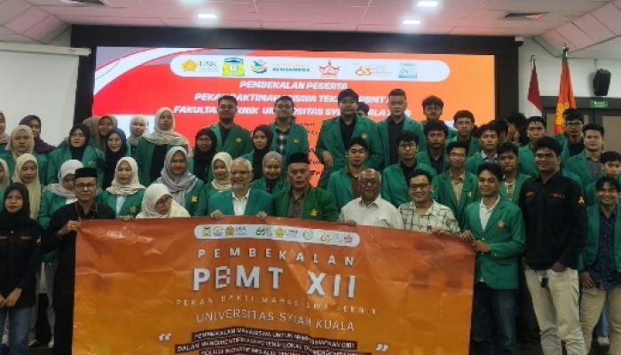 Dekan FT USK Buka Pembekalan Peserta PBMT ke-13 BEM FT USK