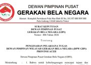 DPP GBN Sahkan Tiga Pelaksana Tugas DPW GBN Aceh, Berlaku hingga 22 Maret 2027