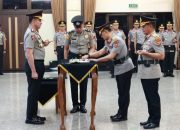 Polri Gelar Sertijab Kakorlantas dan Tiga Kapolda, Ini Daftar Pejabat Barunya