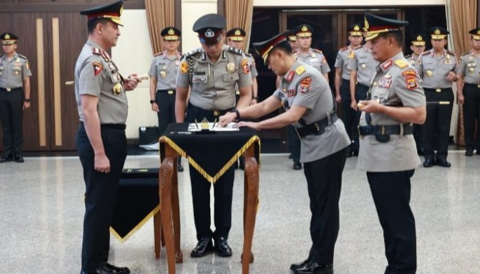 Polri Gelar Sertijab Kakorlantas dan Tiga Kapolda, Ini Daftar Pejabat Barunya