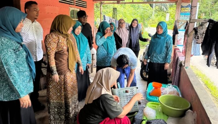 Mukarramah Fadhlullah Tinjau Sentra Kolang-Kaling Tangse, Dorong Pengembangan Produk Lokal