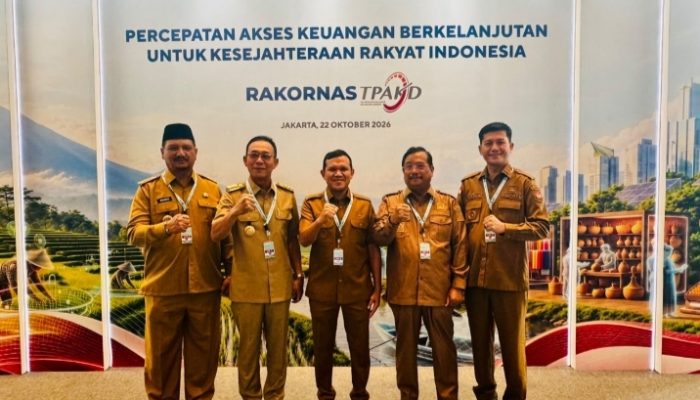 Hadiri Rakornas TPAKD 2026, Wagub Dek Fadh Perkuat Akses Keuangan Daerah