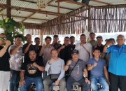 PWI Simeulue Gaungkan “Nasir Nurdin Dua Periode” Saat Pelepasan di Pelabuhan