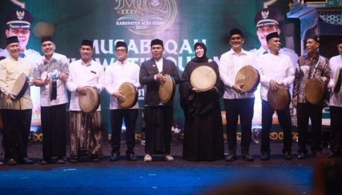 MTQ XXXV Aceh Besar Resmi Dibuka, 665 Peserta Bersaing di 9 Arena